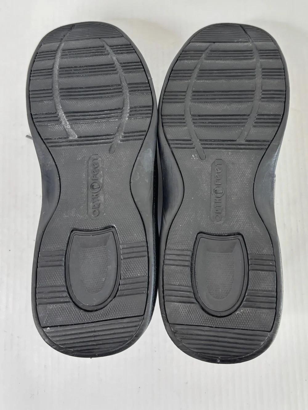 Orthofeet Avery Island Black Leather Mens Orthopedic Shoes Sz 9 D Style 410 NEW!